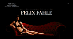 Desktop Screenshot of felixfahle.com
